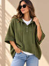 Easygoing Hooded Cape
