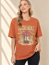Rock N Roll Worldtour Vintage Graphic Top