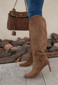 Brielle - Suede Stiletto Boot