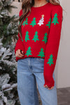 Frosted Pines Christmas Tree Sweater