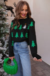 Frosted Pines Christmas Tree Sweater
