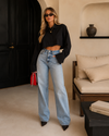 City Breeze Oversized Crop Shirt