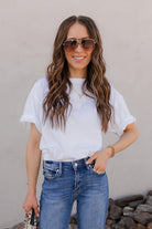 Naturally Cozy Oraganic Cotton Boyfriend Tee-Tops-Krush Kandy, Women's Online Fashion Boutique Located in Phoenix, Arizona (Scottsdale Area)