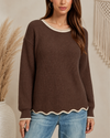 Cozy Wave Knit Sweater