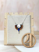 Australian Opal & Amber Necklace sno 55-Necklaces-Krush Kandy, Women's Online Fashion Boutique Located in Phoenix, Arizona (Scottsdale Area)