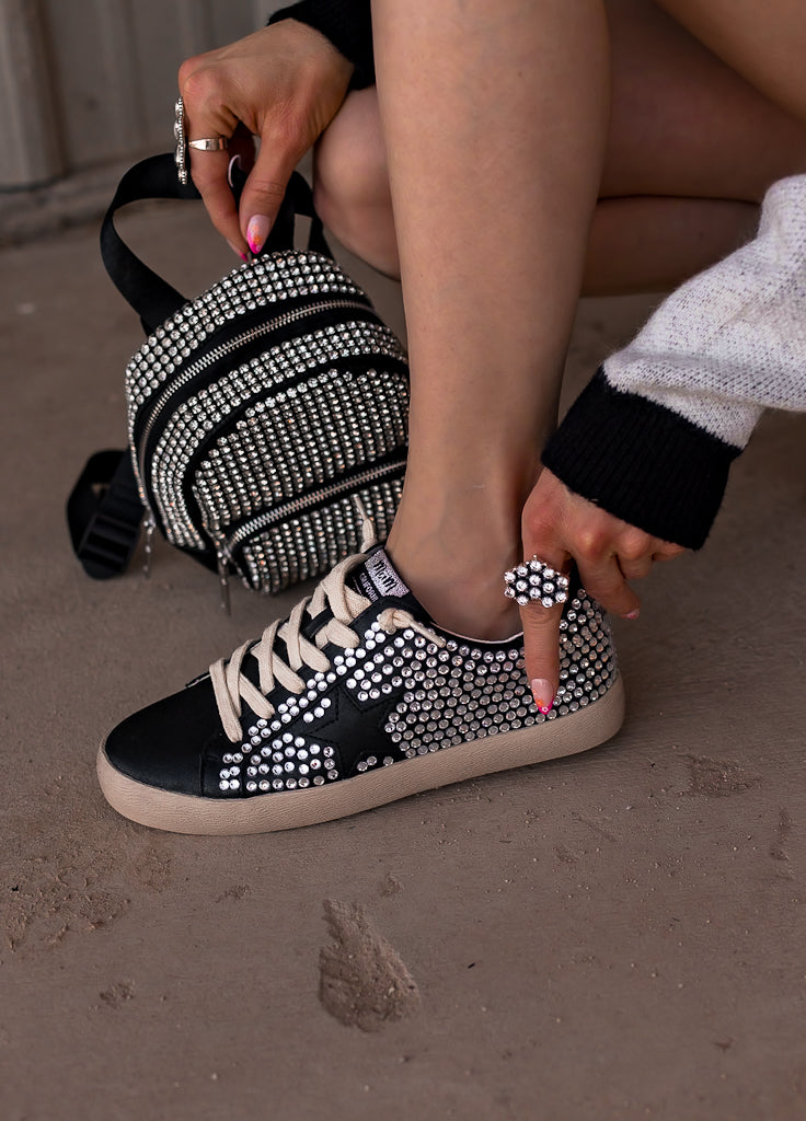 Roxy Rhinestone Star Sneaker-Sneakers-Krush Kandy, Women's Online Fashion Boutique Located in Phoenix, Arizona (Scottsdale Area)