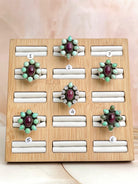 Purple Oyster & Varascite Cluster Rings-Rings-Krush Kandy, Women's Online Fashion Boutique Located in Phoenix, Arizona (Scottsdale Area)