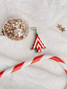 Holly Jolly Red & White Christmas Charms-Charms & Pendants-Krush Kandy, Women's Online Fashion Boutique Located in Phoenix, Arizona (Scottsdale Area)