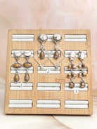 Angel Dahlia & Deer Fawn Earrings no4-Earrings-Krush Kandy, Women's Online Fashion Boutique Located in Phoenix, Arizona (Scottsdale Area)