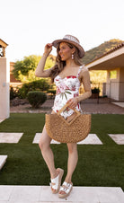 Kehlani Straw Tote-Purses & Bags-Krush Kandy, Women's Online Fashion Boutique Located in Phoenix, Arizona (Scottsdale Area)