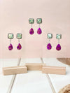 One of a Kind Desert Jasper Slab Earrings-Earrings-Krush Kandy, Women's Online Fashion Boutique Located in Phoenix, Arizona (Scottsdale Area)