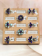 Berry & Mint Dahlia Rings-Rings-Krush Kandy, Women's Online Fashion Boutique Located in Phoenix, Arizona (Scottsdale Area)