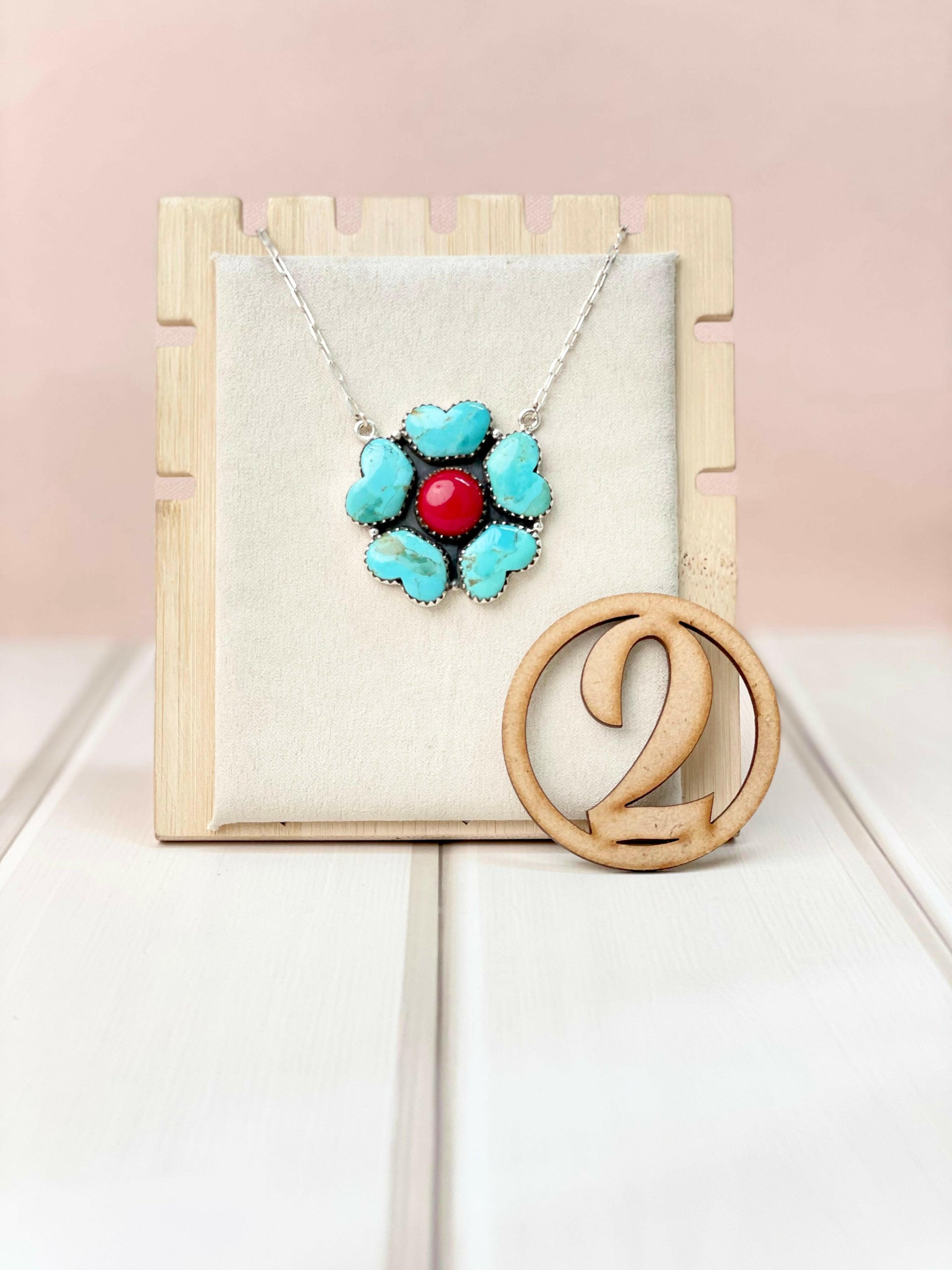 Rosarita Daisy Chain Pendants-Necklaces-Krush Kandy, Women's Online Fashion Boutique Located in Phoenix, Arizona (Scottsdale Area)