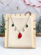 Simply Sweet Winter Holiday Necklace-Necklaces-Krush Kandy, Women's Online Fashion Boutique Located in Phoenix, Arizona (Scottsdale Area)