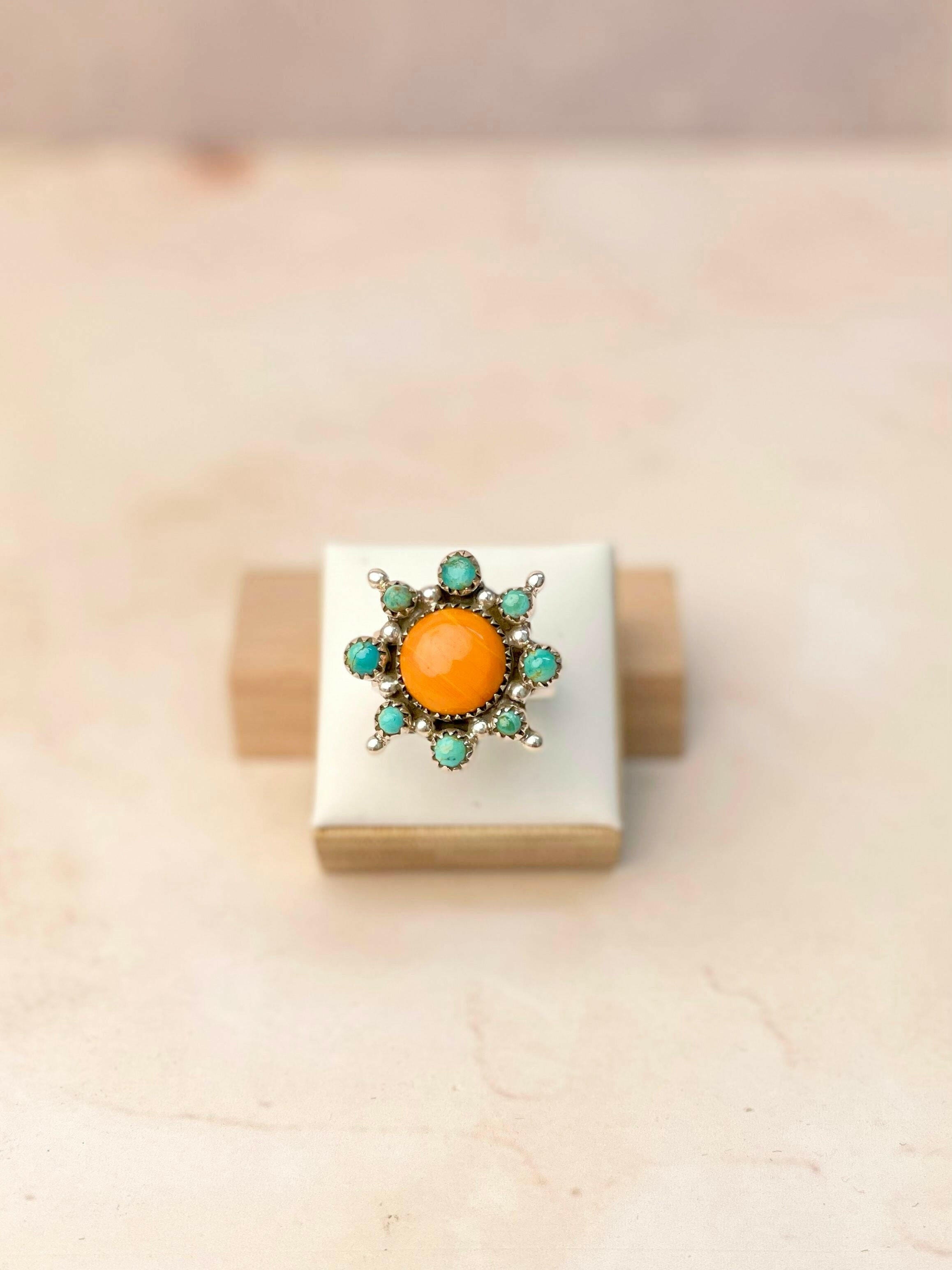 Feels Like Summer Rosarita Blossom Rings-Rings-Krush Kandy, Women's Online Fashion Boutique Located in Phoenix, Arizona (Scottsdale Area)