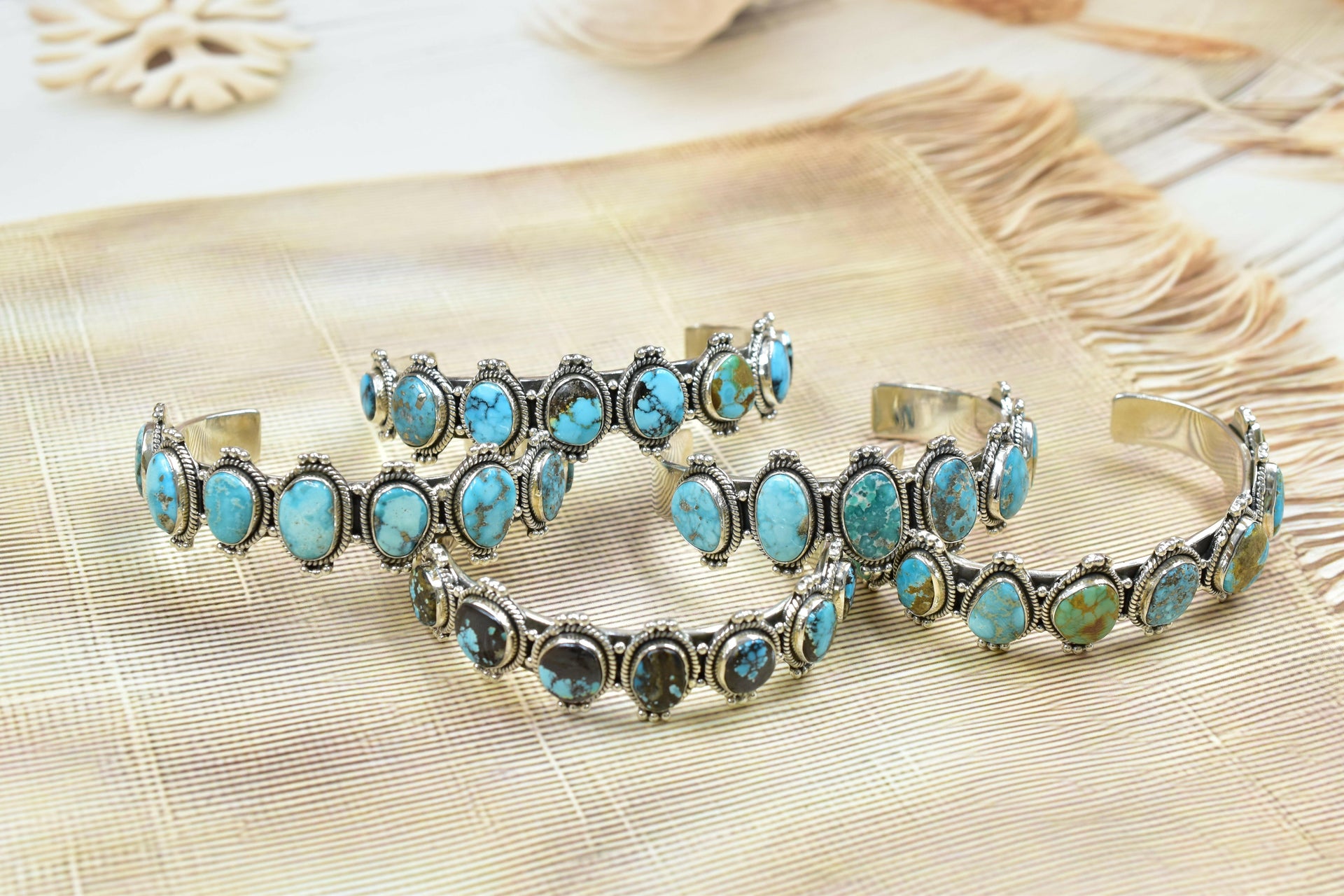 One Of A Kind Stone Bangles-Bracelets-Krush Kandy, Women's Online Fashion Boutique Located in Phoenix, Arizona (Scottsdale Area)