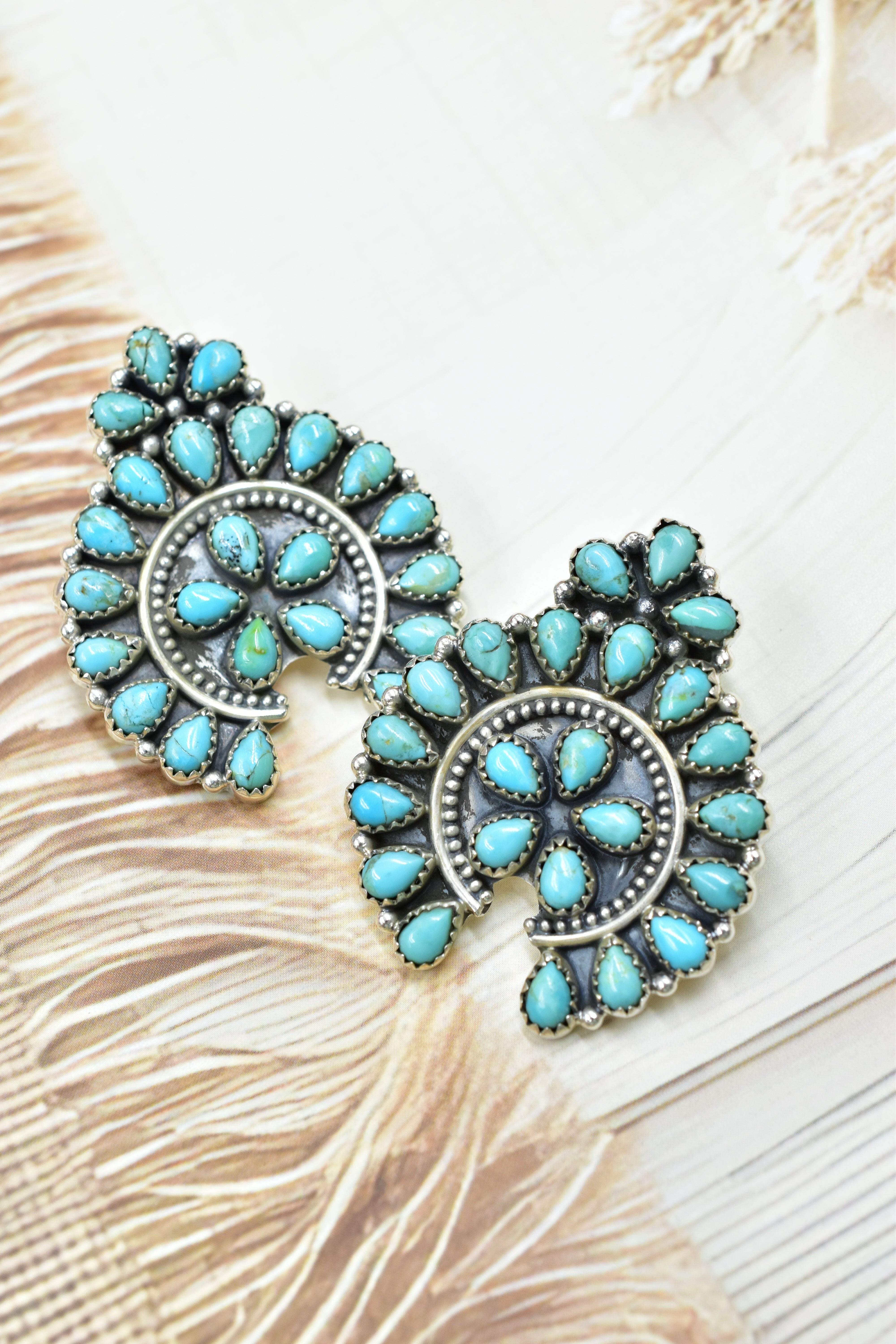 Crowned Concho Stud Earrings-Earrings-Krush Kandy, Women's Online Fashion Boutique Located in Phoenix, Arizona (Scottsdale Area)