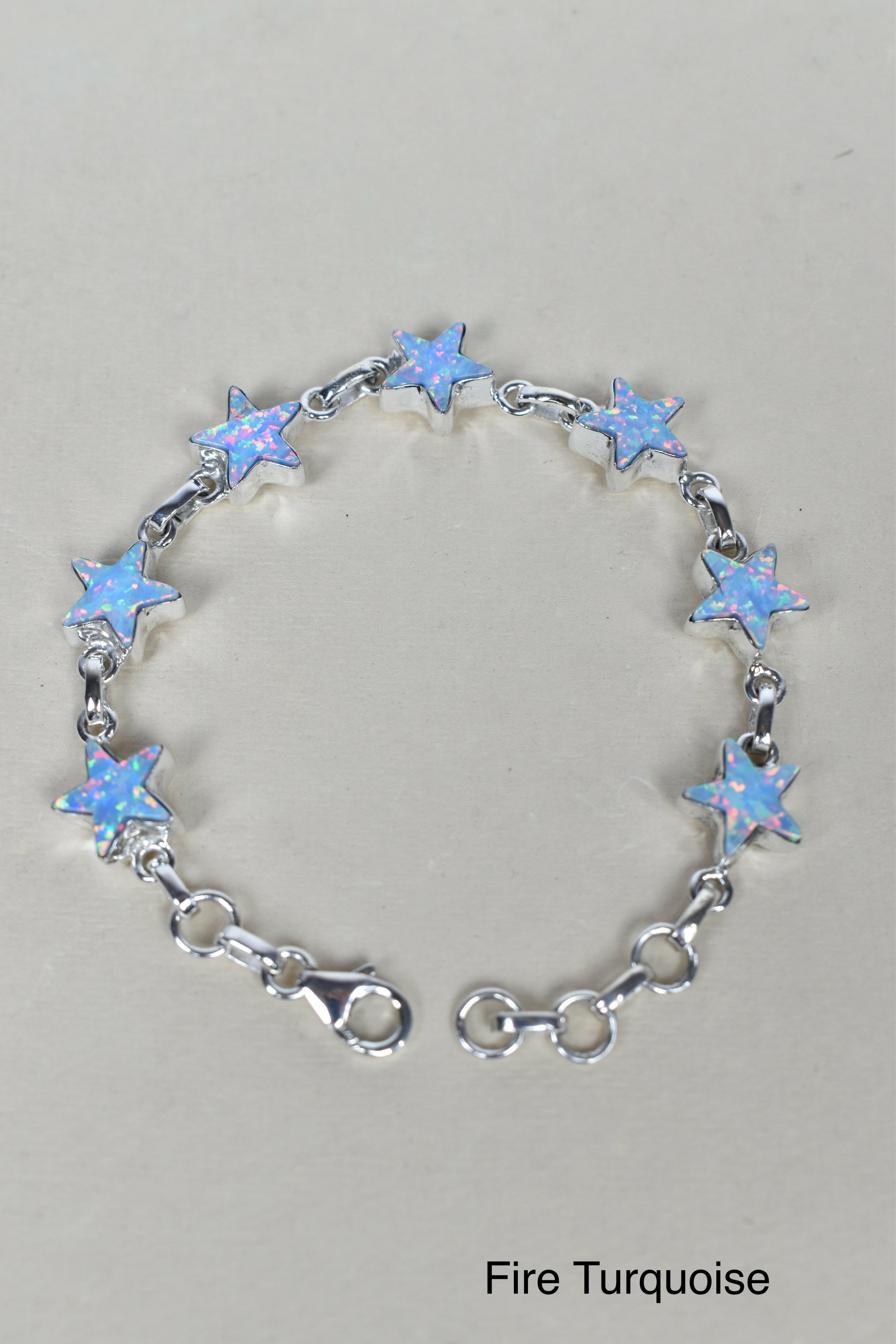 7 Star General Sterling Silver Bracelet-Gemstone Bracelets-Krush Kandy, Women's Online Fashion Boutique Located in Phoenix, Arizona (Scottsdale Area)