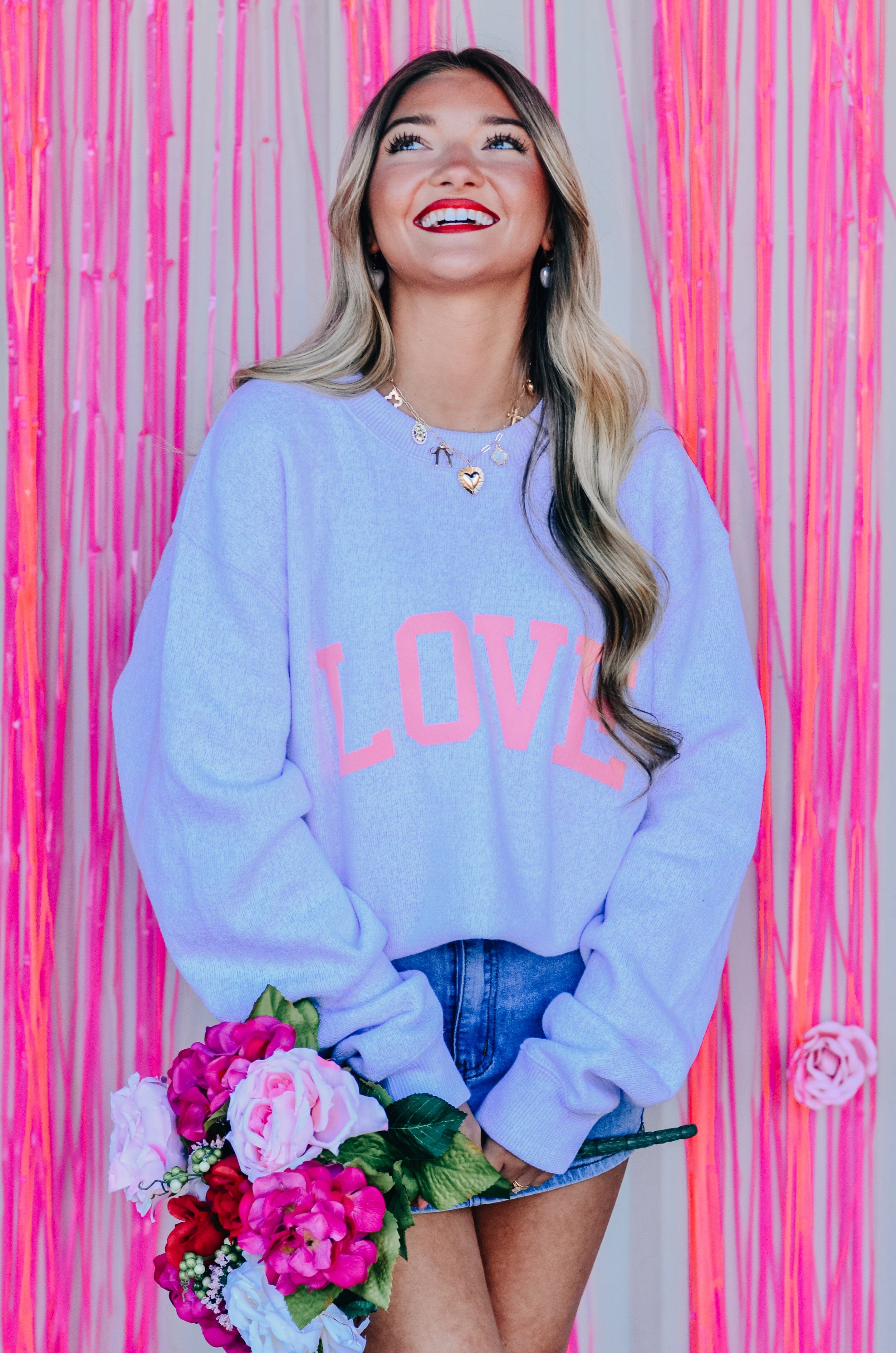 Love Puff Knit Sweater-Krush Kandy, Women's Online Fashion Boutique Located in Phoenix, Arizona (Scottsdale Area)