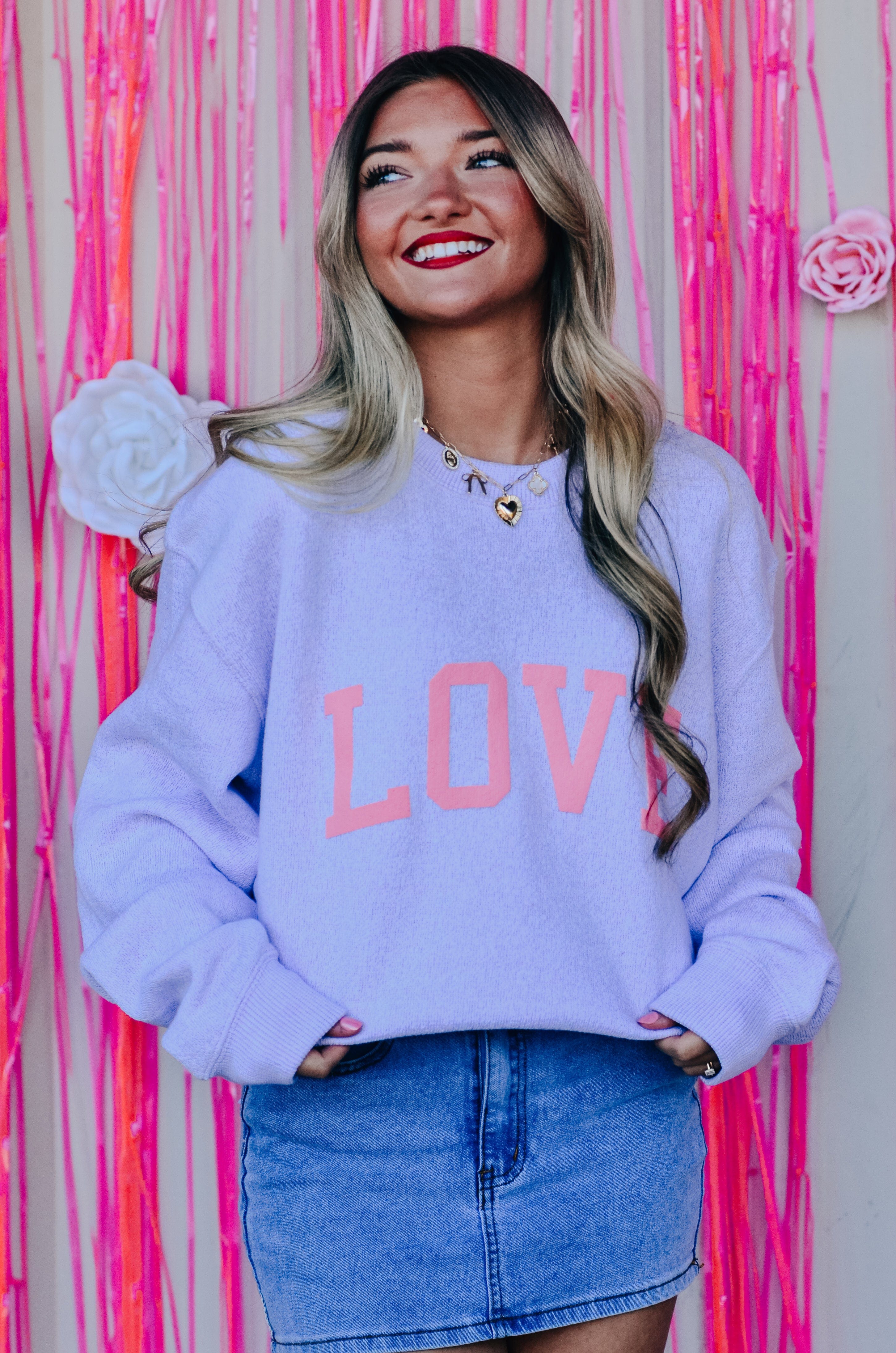 Love Puff Knit Sweater-Krush Kandy, Women's Online Fashion Boutique Located in Phoenix, Arizona (Scottsdale Area)