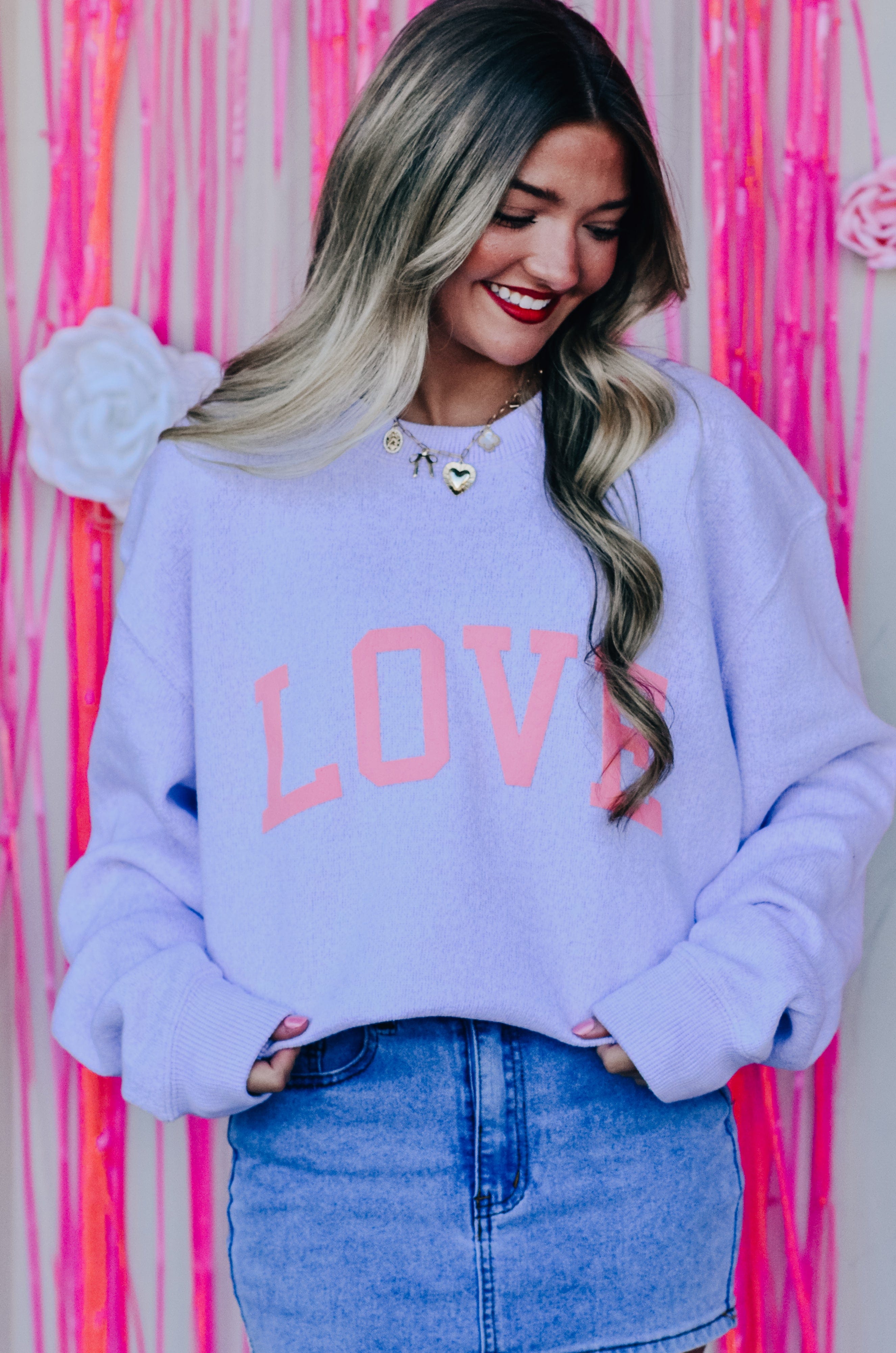 Love Puff Knit Sweater-Krush Kandy, Women's Online Fashion Boutique Located in Phoenix, Arizona (Scottsdale Area)