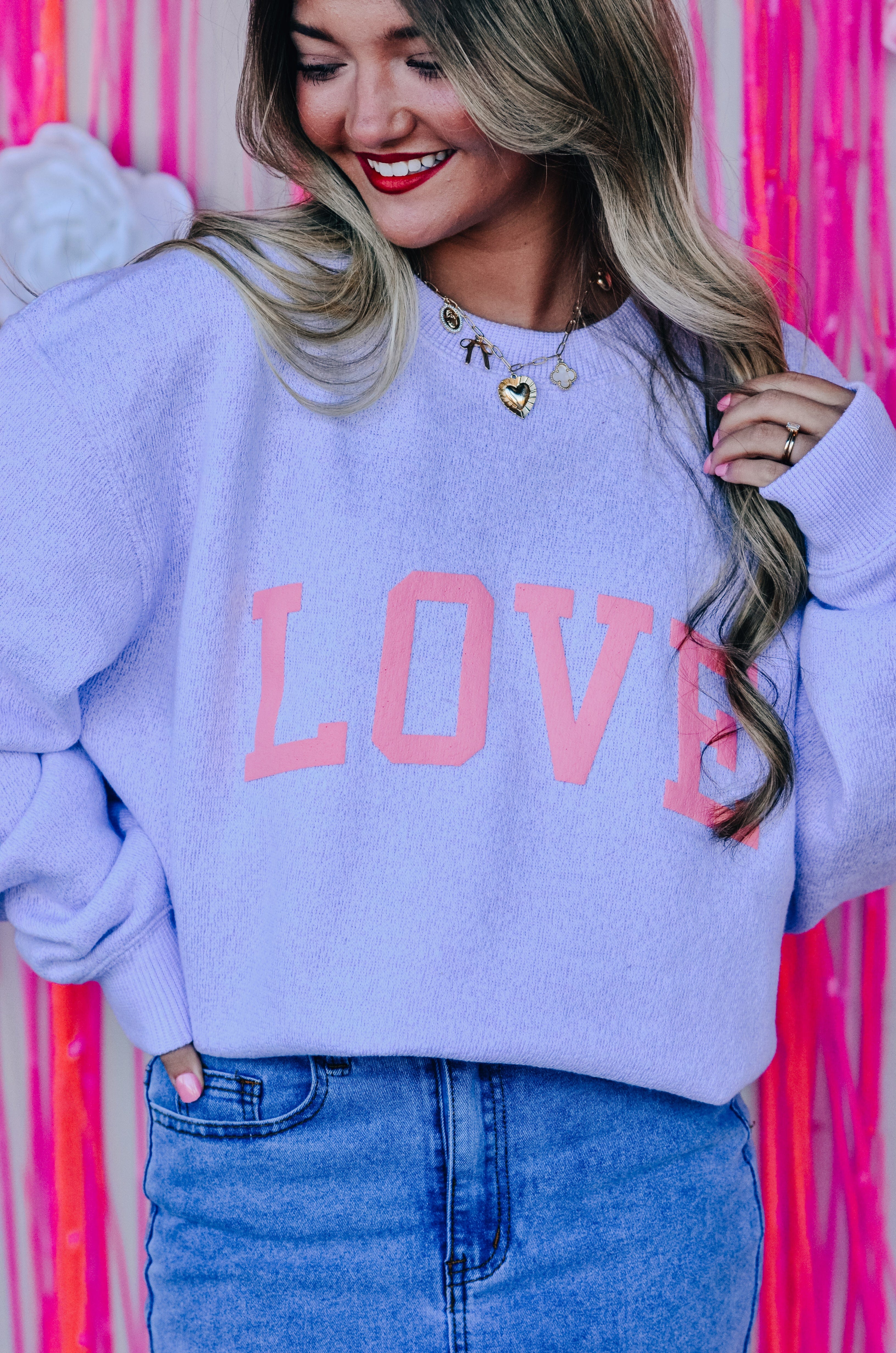 Love Puff Knit Sweater-Krush Kandy, Women's Online Fashion Boutique Located in Phoenix, Arizona (Scottsdale Area)