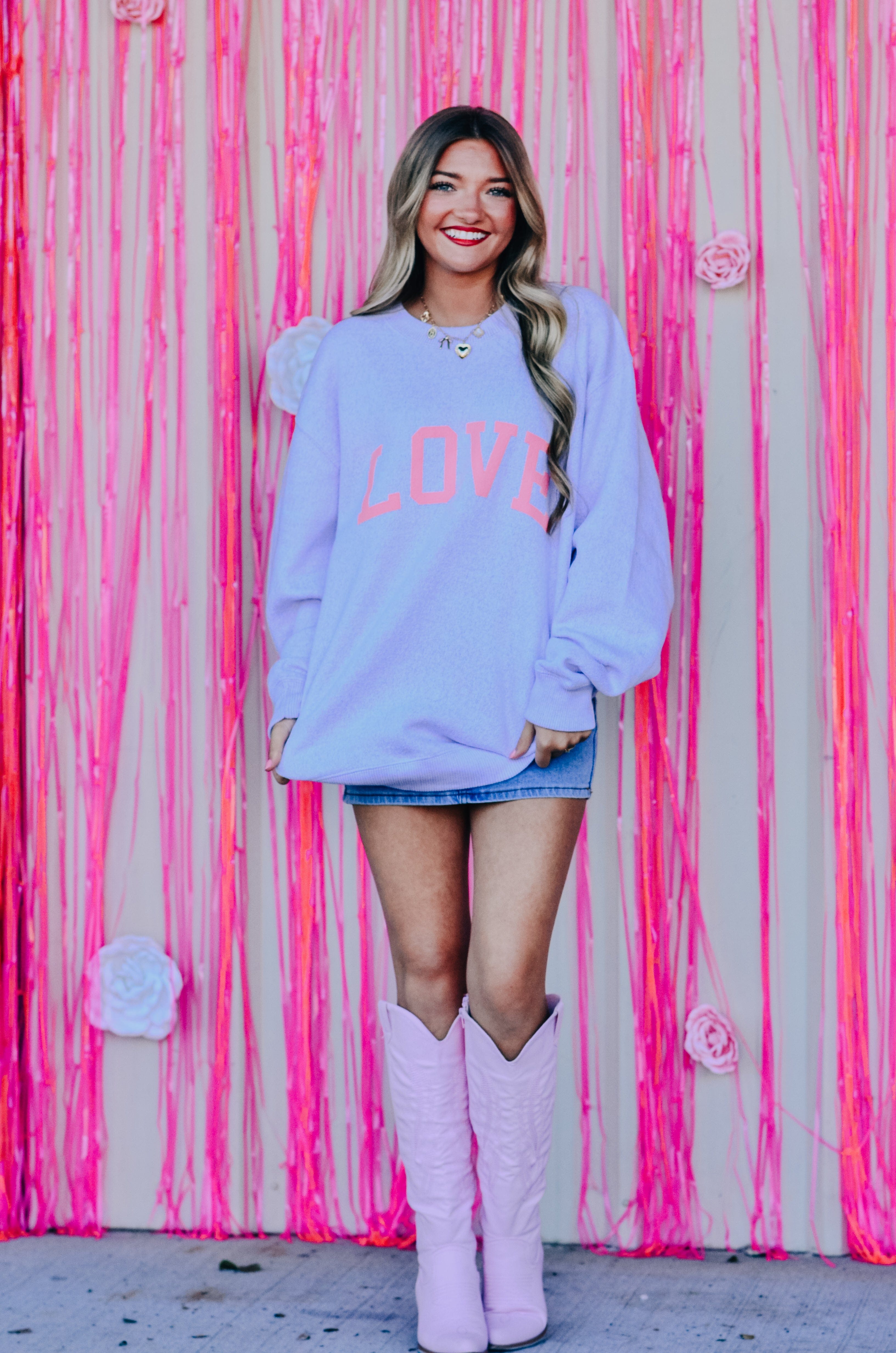 Love Puff Knit Sweater-Krush Kandy, Women's Online Fashion Boutique Located in Phoenix, Arizona (Scottsdale Area)