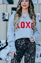 XOXO Puff Knit Sweater-Krush Kandy, Women's Online Fashion Boutique Located in Phoenix, Arizona (Scottsdale Area)