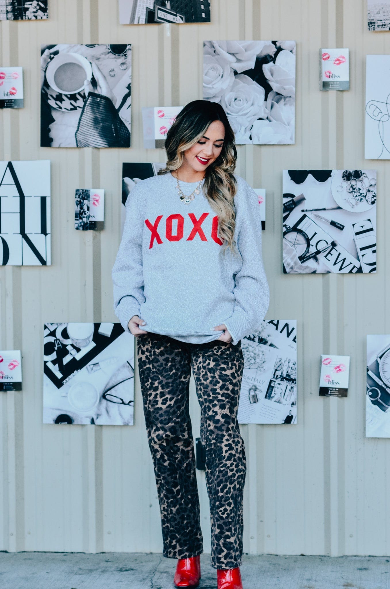 XOXO Puff Knit Sweater-Krush Kandy, Women's Online Fashion Boutique Located in Phoenix, Arizona (Scottsdale Area)