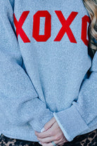 XOXO Puff Knit Sweater-Krush Kandy, Women's Online Fashion Boutique Located in Phoenix, Arizona (Scottsdale Area)