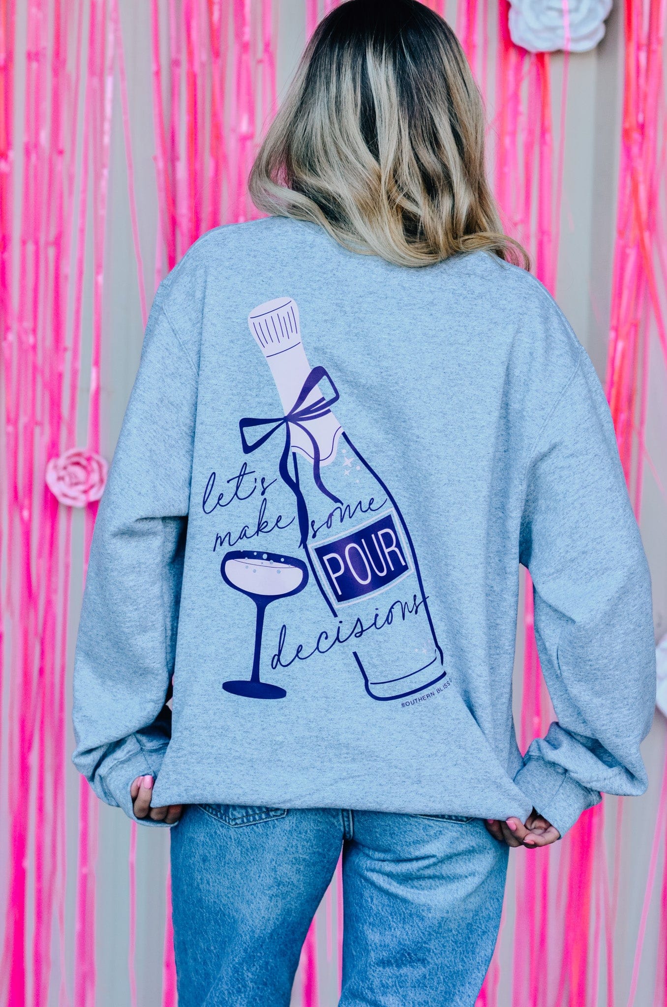 Pour Decisions Sweatshirt-Krush Kandy, Women's Online Fashion Boutique Located in Phoenix, Arizona (Scottsdale Area)