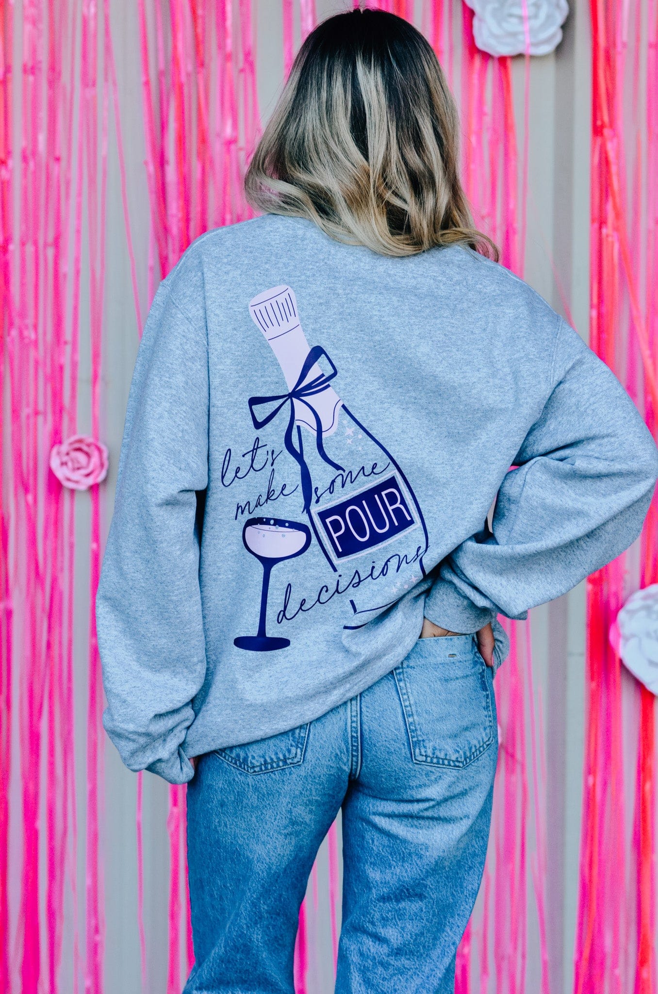 Pour Decisions Sweatshirt-Krush Kandy, Women's Online Fashion Boutique Located in Phoenix, Arizona (Scottsdale Area)