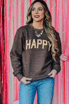 Happy Puff Knit Sweater-Krush Kandy, Women's Online Fashion Boutique Located in Phoenix, Arizona (Scottsdale Area)