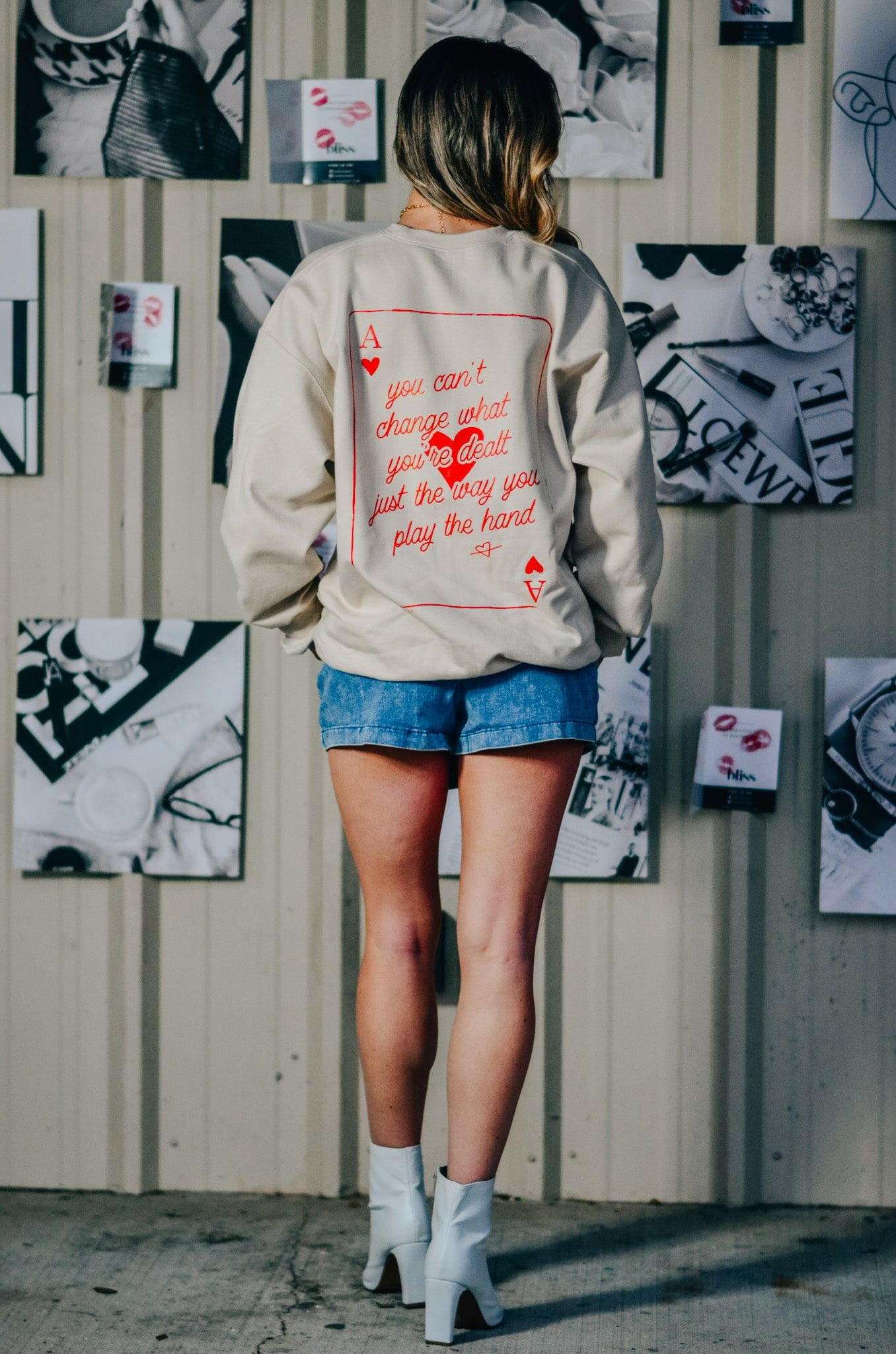 Queen Sweatshirt with Hearts Design for Comfort – Krush Kandy