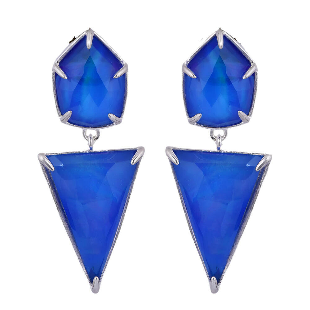 Coastal Dreamer Stone Slab Earrings-Earrings-Krush Kandy, Women's Online Fashion Boutique Located in Phoenix, Arizona (Scottsdale Area)