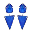 Coastal Dreamer Stone Slab Earrings-Earrings-Krush Kandy, Women's Online Fashion Boutique Located in Phoenix, Arizona (Scottsdale Area)