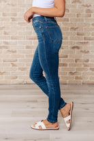 Daphne High Rise Skinny Jeans-Jeans-Krush Kandy, Women's Online Fashion Boutique Located in Phoenix, Arizona (Scottsdale Area)