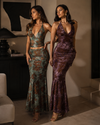Desert Bloom Halter Maxi Set
