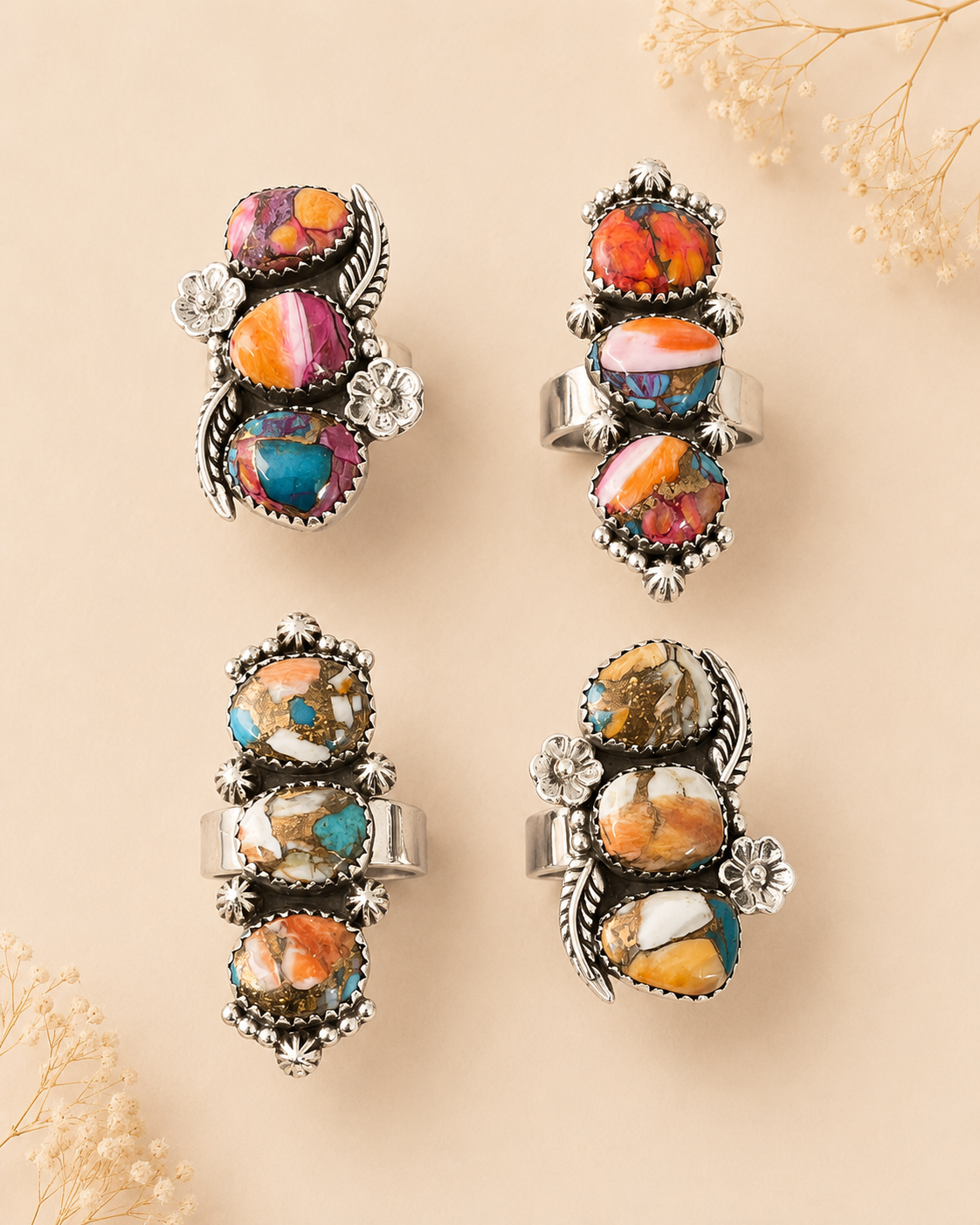 Desert Canyon Triple Stone Ring S.No 1ll.png