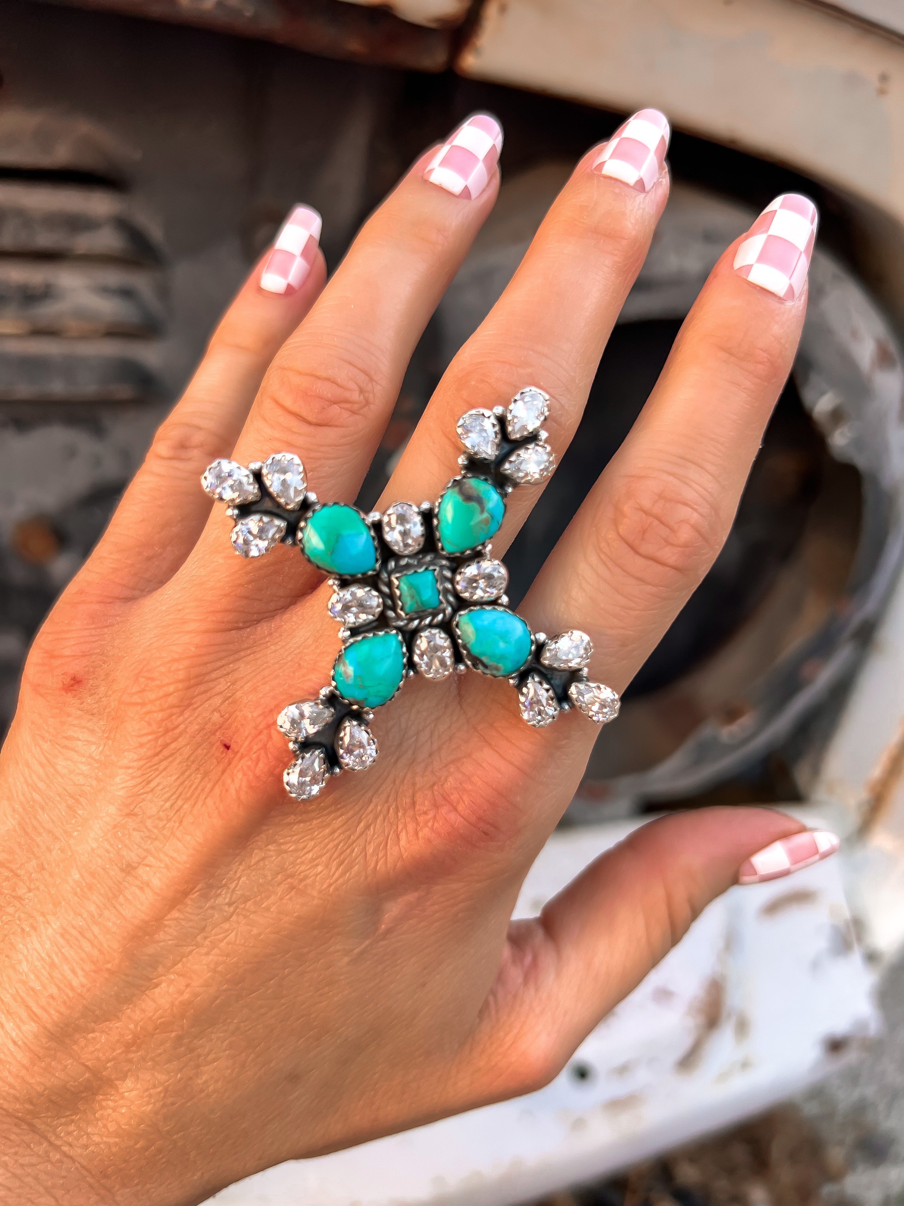 Brooks' Favorite Turquoise Ring | Multiple Stone Options!-Krush Kandy, Women's Online Fashion Boutique Located in Phoenix, Arizona (Scottsdale Area)