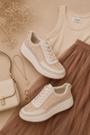 Dolea - Loop Woven Platform Sneakers