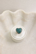 In Love With Turquoise Hearts Sterling Silver Ring-Krush Kandy, Women's Online Fashion Boutique Located in Phoenix, Arizona (Scottsdale Area)