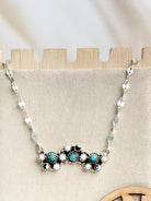 Blooming Flower Bar Necklace-Necklaces-Krush Kandy, Women's Online Fashion Boutique Located in Phoenix, Arizona (Scottsdale Area)