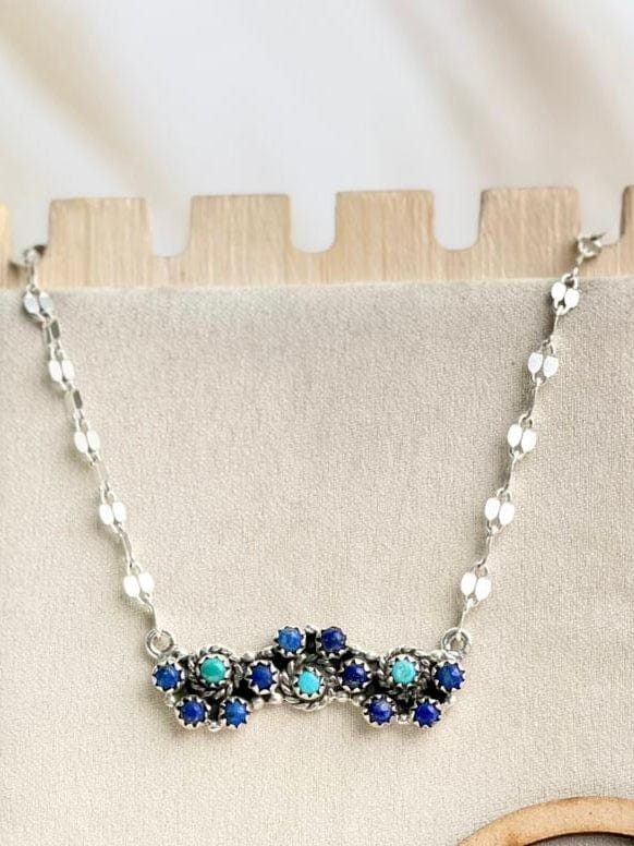 Blooming Flower Bar Necklace-Necklaces-Krush Kandy, Women's Online Fashion Boutique Located in Phoenix, Arizona (Scottsdale Area)