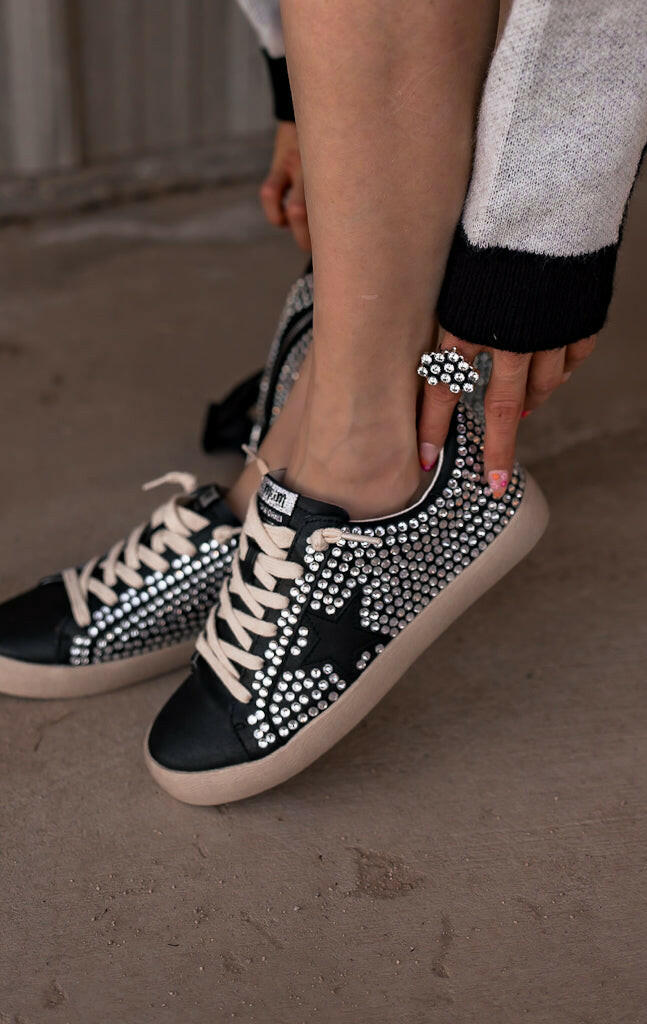 Roxy Rhinestone Star Sneaker-Sneakers-Krush Kandy, Women's Online Fashion Boutique Located in Phoenix, Arizona (Scottsdale Area)