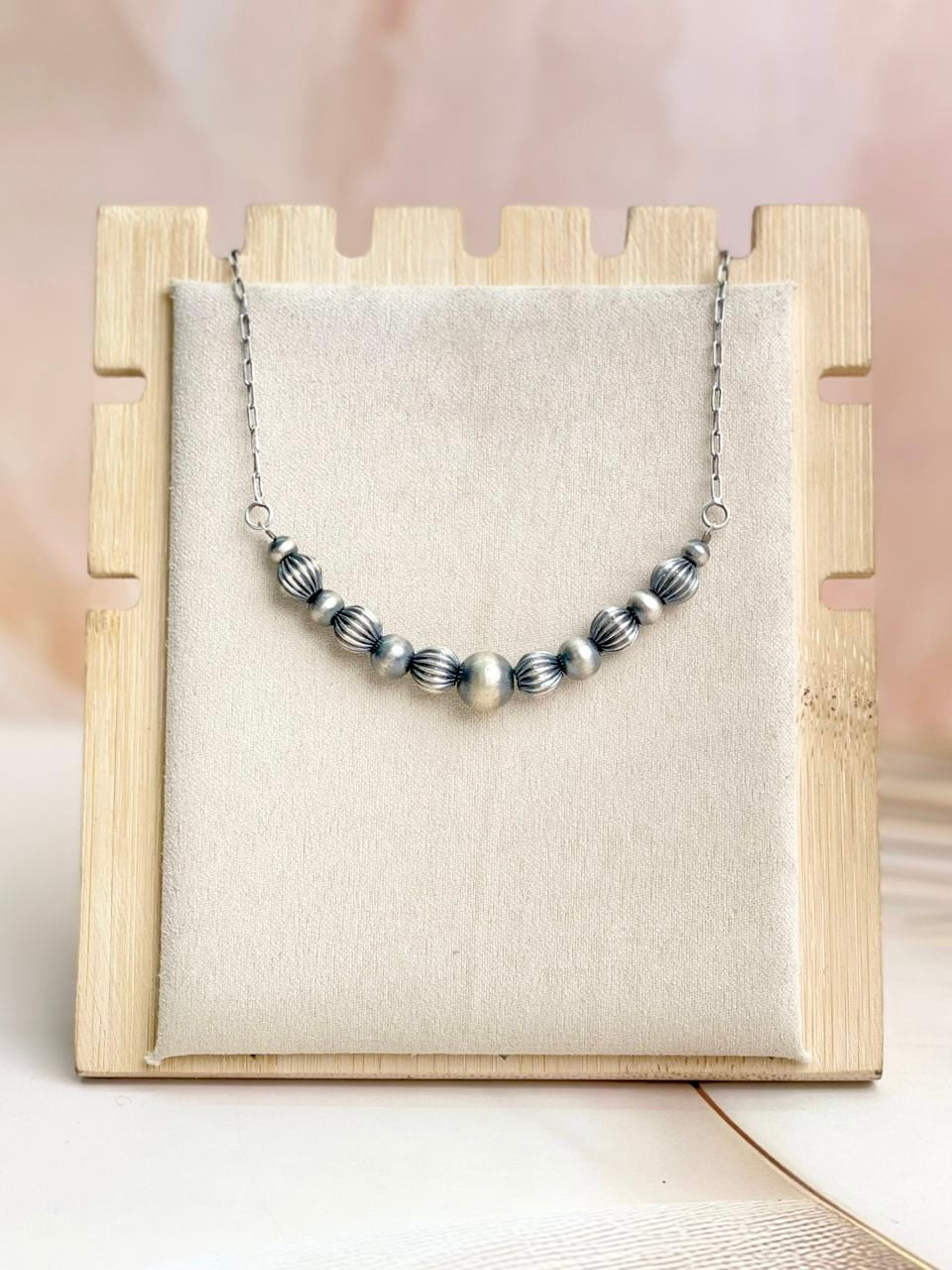 Multi Desert Pearl Chain Necklace-Necklaces-Krush Kandy, Women's Online Fashion Boutique Located in Phoenix, Arizona (Scottsdale Area)