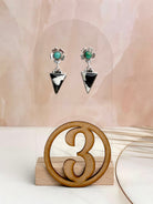 Floral Triad Studs sno 15-Earrings-Krush Kandy, Women's Online Fashion Boutique Located in Phoenix, Arizona (Scottsdale Area)