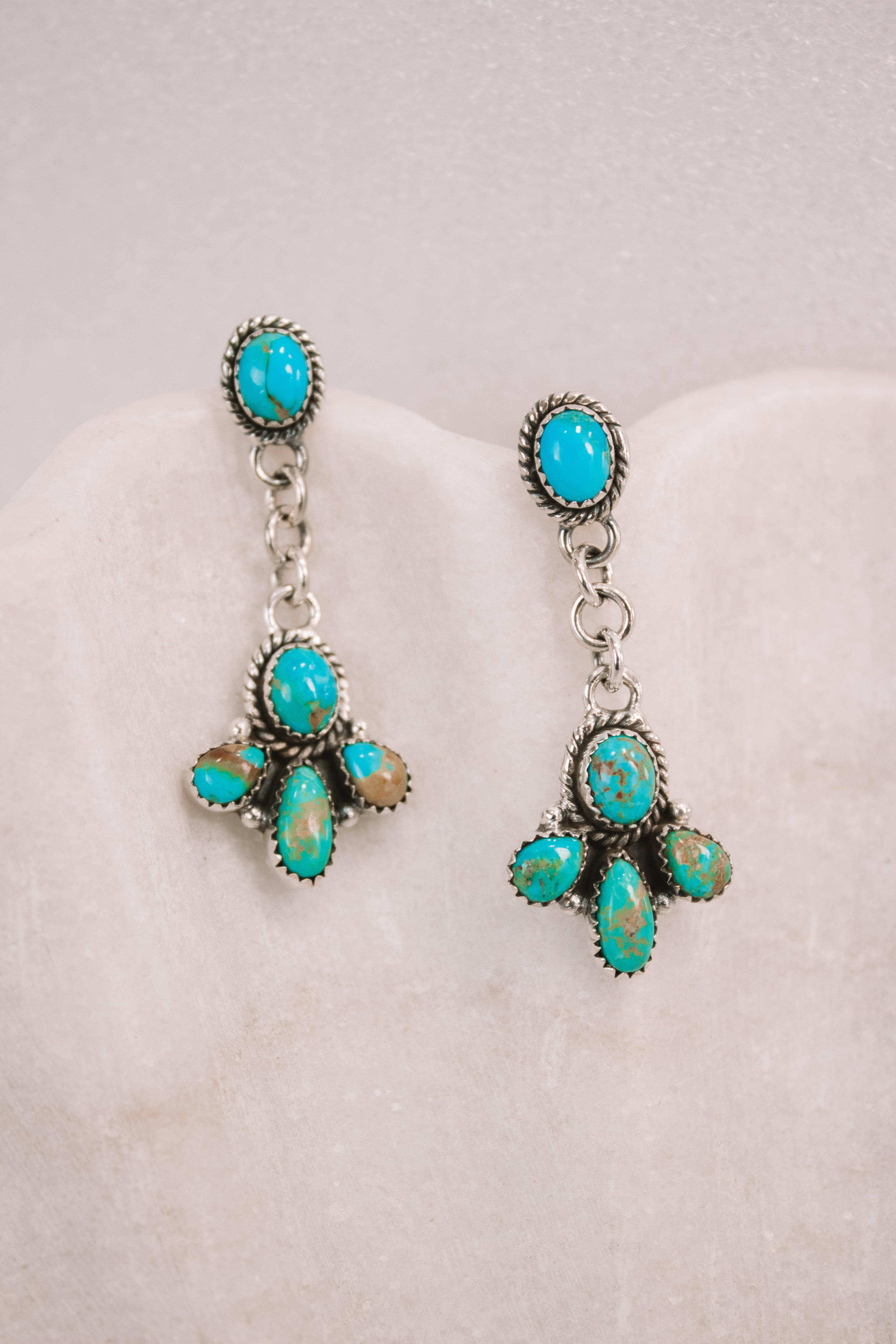 Dangle Cloved Chain Earrings-Drop Earrings-Krush Kandy, Women's Online Fashion Boutique Located in Phoenix, Arizona (Scottsdale Area)