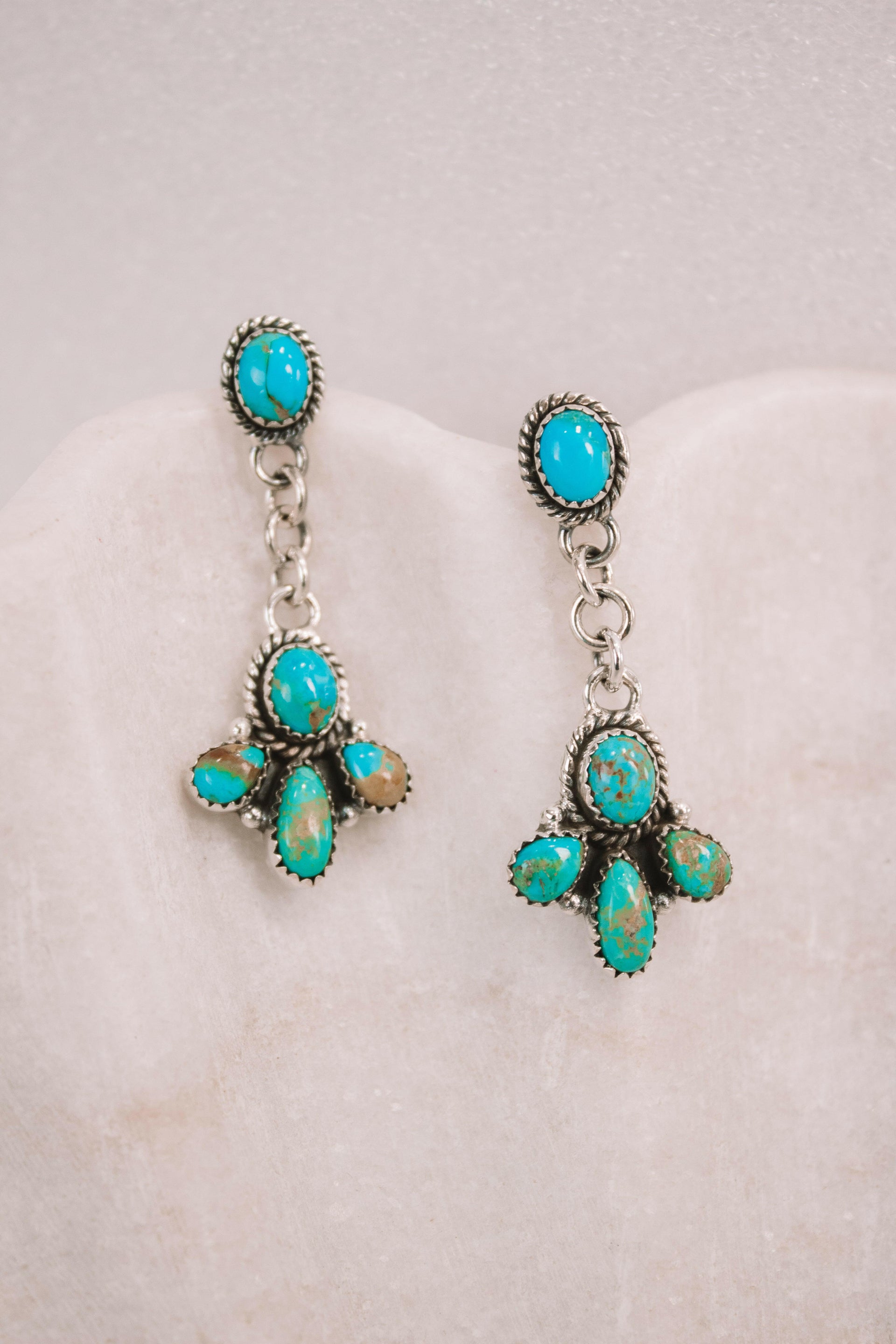 Dangle Cloved Chain Earrings-Drop Earrings-Krush Kandy, Women's Online Fashion Boutique Located in Phoenix, Arizona (Scottsdale Area)