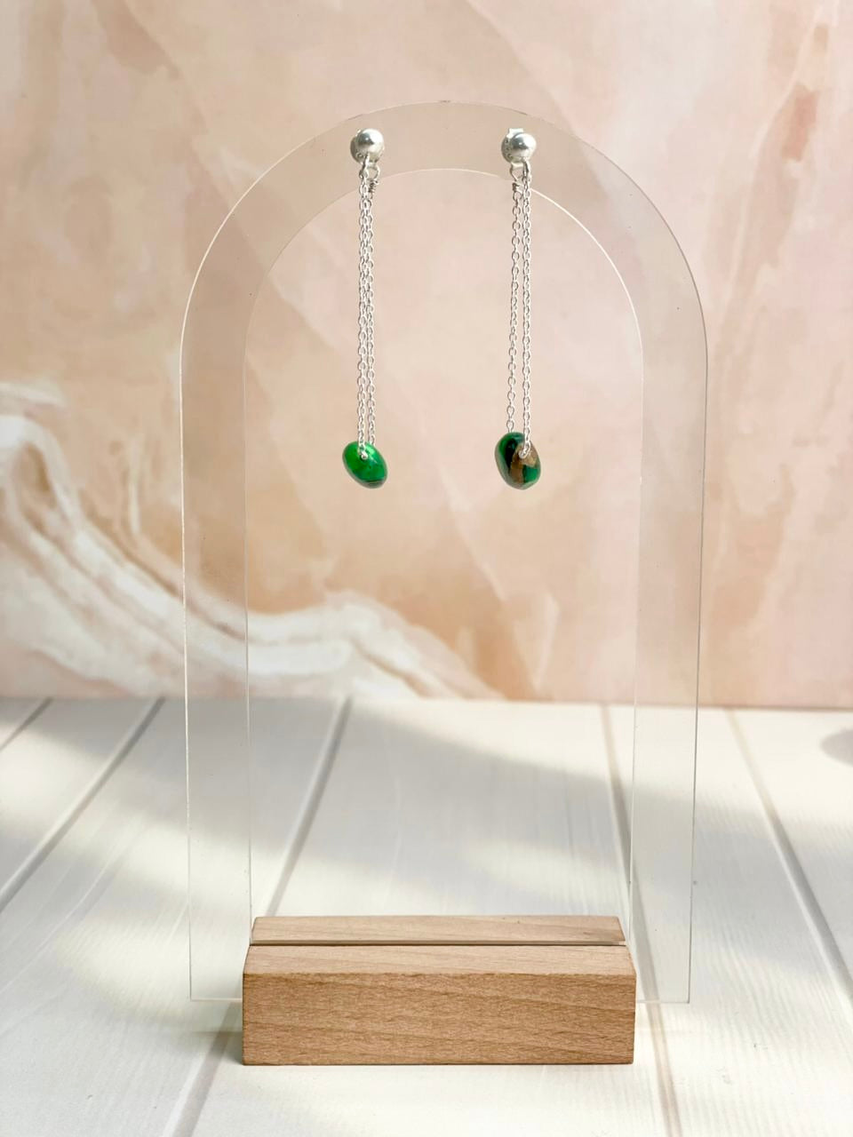 Dahlia Chain Drops Earrings-Earrings-Krush Kandy, Women's Online Fashion Boutique Located in Phoenix, Arizona (Scottsdale Area)